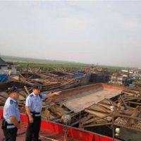 湖北打擊非法采砂、拆除砂石碼頭 監(jiān)利復(fù)綠41個(gè)港口碼頭！