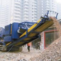移動(dòng)式破碎機(jī)處理建筑垃圾需企業(yè)共同合作，形成完整產(chǎn)業(yè)鏈