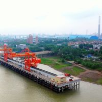有利于砂石外運！江西首座萬噸級碼頭建成
