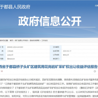 評(píng)估1.4元/噸！江西又有儲(chǔ)量超億噸砂石大礦出讓