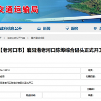 新建4個(gè)1000噸級(jí)泊位！湖北又一綜合碼頭開工