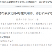 溢價率達1127%！該省一砂石礦成功出讓